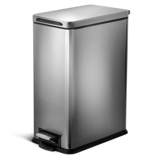 8 Gallon Slim Kitchen Trash Can - 30 Liter - Home Zone Living