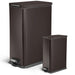 12 Gallon and 2.5 Gallon Kitchen Trash Can Combo Set - Home Zone Living