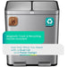 16 Gallon Dual Compartment Trash Can with CleanAura, 60 Liter Total Capacity - Home Zone Living