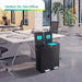 16 Gallon Dual Compartment Trash Can with CleanAura, 60 Liter Total Capacity - Home Zone Living