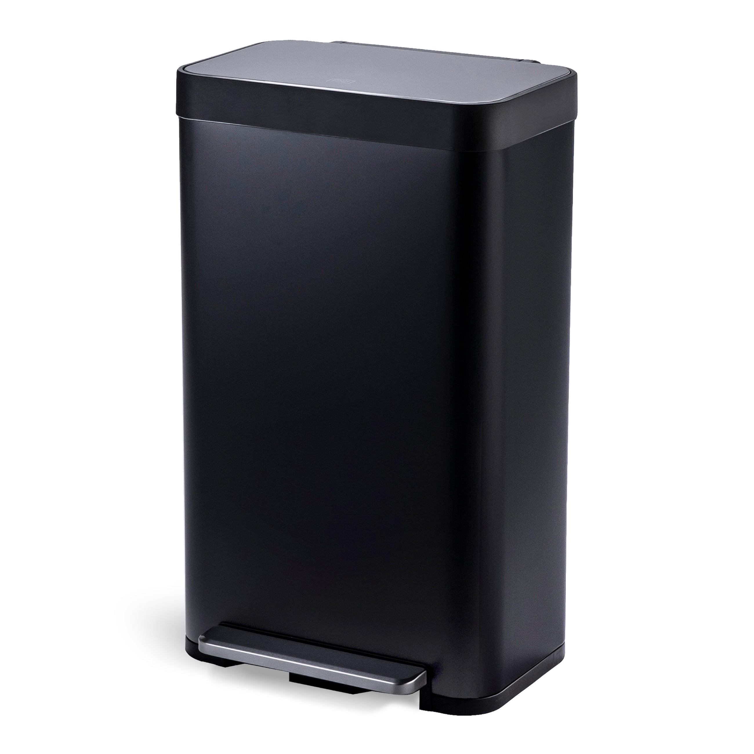 Virtuoso Collection - 18.5 Gallon Liner-Free Step Pedal Kitchen Trash Can - Home Zone Living