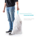 5.3 Gallon Kitchen Trash Bags with Drawstring Handles, Heavy Duty Custom Fit Design for 20 Liter Dual Recycling Liners, Code 20R, 60 Count - Home Zone Living