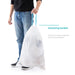 8 Gallon Kitchen Trash Bags with Drawstring Handles, Heavy Duty Custom Fit Design for 30 Liter Dual Recycling Liners, Code 30R, 60 Count - Home Zone Living
