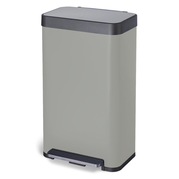 Virtuoso Collection - 18.5 Gallon Liner-Free Step Pedal Kitchen Trash Can - Home Zone Living